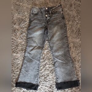 Dear John Washed Grey Flare Jeans
